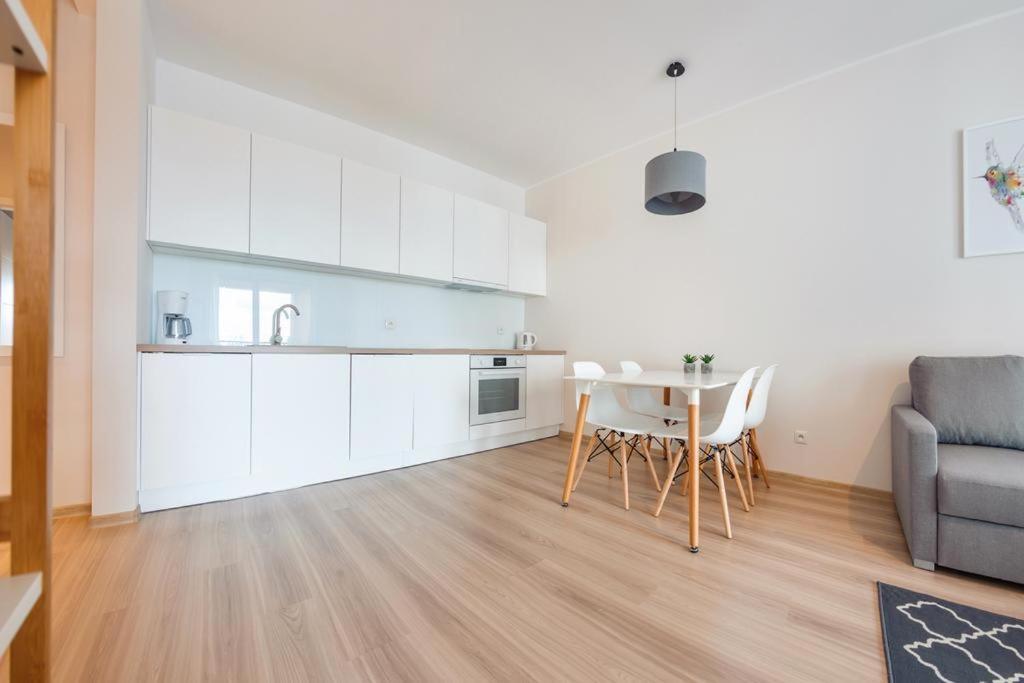 Stocznia418 Daire Gdansk Dış mekan fotoğraf
