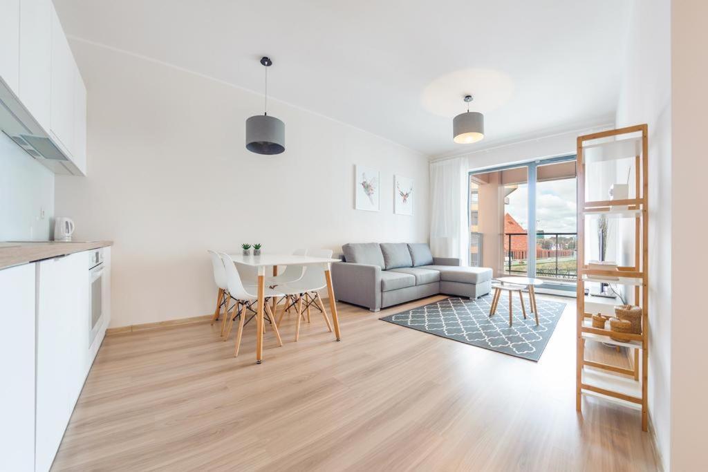 Stocznia418 Daire Gdansk Dış mekan fotoğraf