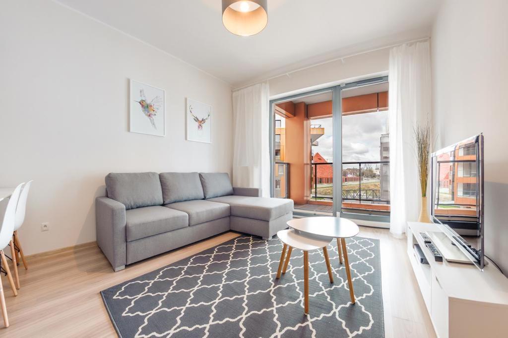 Stocznia418 Daire Gdansk Dış mekan fotoğraf