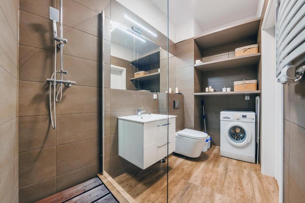 Stocznia418 Daire Gdansk Dış mekan fotoğraf